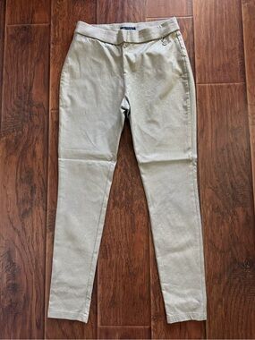 Tommy Hilfiger Women's Slim Stretch Leggings in Light Beige (*no size tag)